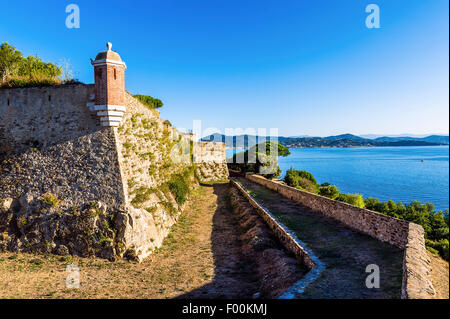 Europa, Frankreich, Var, Saint-Tropez. Die Zitadelle. Stockfoto