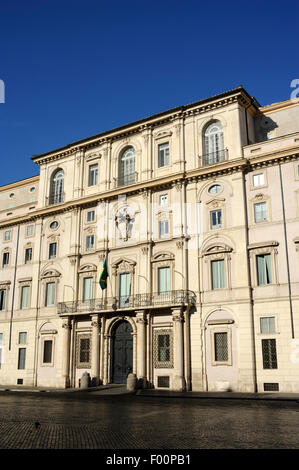 Italien, Rom, Piazza Navona, Palazzo Pamphilj, brasilianische Botschaft in Italien Stockfoto