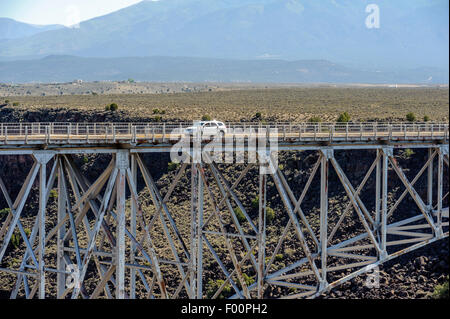 Der Rio Grande Gorge Bridge. New-Mexico. USA Stockfoto