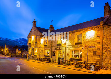 Castleton, Hope Valley, Peak District National Park, Derbyshire, England, Vereinigtes Königreich, Europa. Stockfoto