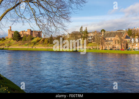 Inverness Castle, Highland, Schottland, Vereinigtes Königreich, Europa. Stockfoto