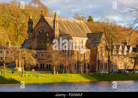 Kirche der Ness Bank, Inverness, Highland, Schottland, Vereinigtes Königreich, Europa. Stockfoto