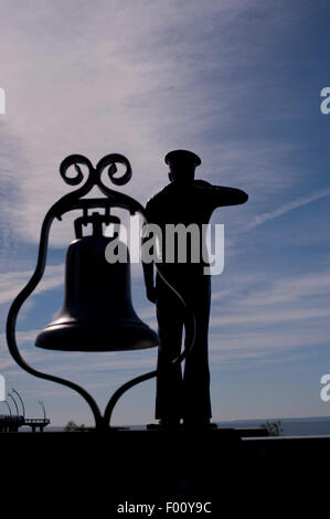 Die königliche kanadische Marine Association Marineschiffe Denkmal, Burlington, Ontario, Kanada Stockfoto