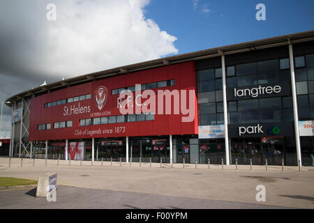 St Helens Rfc Rugby-Boden Langtree Park uk Stockfoto