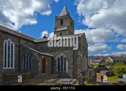 13. Jahrhundert St Multose normannischen Kirche, Kinsale, County Cork, Irland Stockfoto