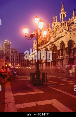 Basilika St. Marks auf der Piazza San Marco, Venedig, Italien Stockfoto