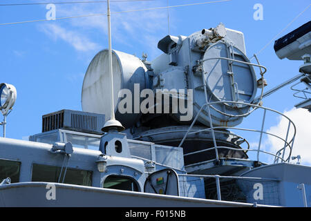 Maillé-Brézé T 47-Klasse Zerstörer Museumsschiff in Nantes am 4. Mai 1957 Stockfoto