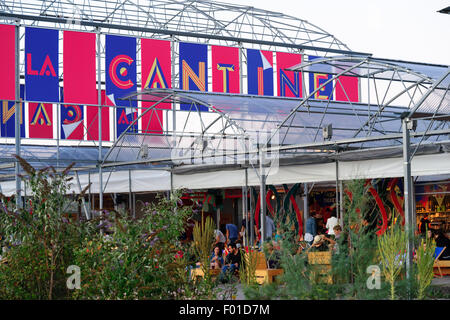 La Cantine du Voyage Quai des Antillen, 44200 NANTES Stockfoto