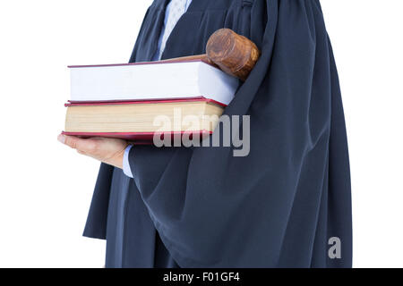 Rechtsanwalt Holding Waage der Gerechtigkeit Stockfoto