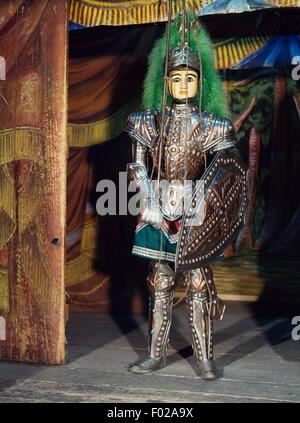 Sizilianische Marionette Marionette Theater Marionette Sizilien