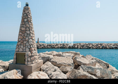 Blick auf Meer Tore von Marina. Larnaca. Zypern Stockfoto