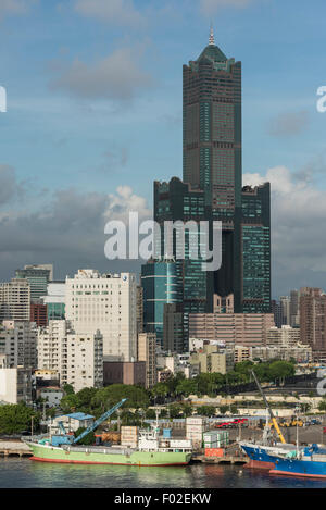 85 Sky Tower, Kaohsiung, Taiwan Stockfoto