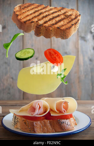 Sandwich Stockfoto