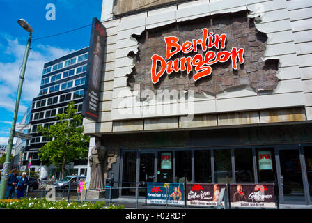 Berlin Dungeon, in der Nähe von Alexanderplatz, Berlin, Deutschland Stockfoto