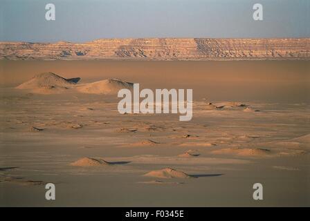 Ägypten - Sahara Wüste - libysche Wüste - Qattara Depression Stockfoto