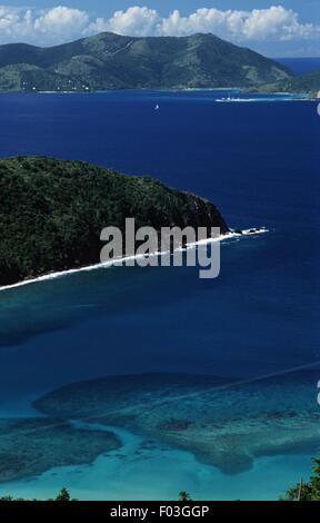 British Virgin Islands, Tortola, Brewers Bay Stockfoto