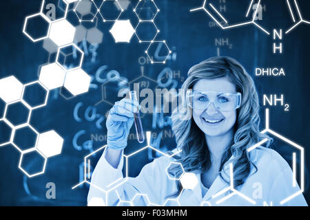 Zusammengesetztes Bild der Wissenschaft-Grafik Stockfoto