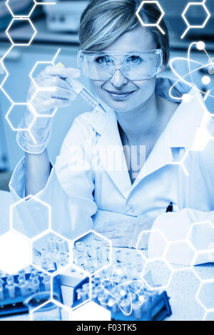 Zusammengesetztes Bild der Wissenschaft-Grafik Stockfoto