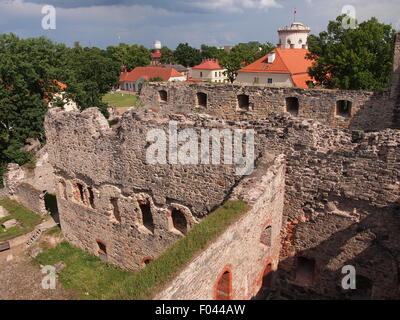 Burg Cēsis (Republik Lettland) Stockfoto