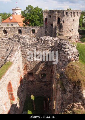 Burg Cēsis (Republik Lettland) Stockfoto