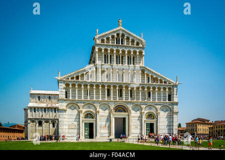 Pisa Kathedrale oder Cattedrale di Pisa, Piazza dei Miracoli, Pisa, Toskana, Italien. Stockfoto