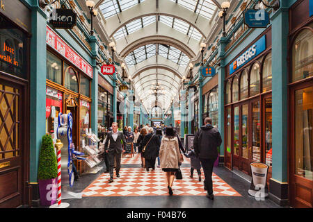 Great Western Arcade, Colmore Reihe, Birmingham, West Midlands, England Stockfoto