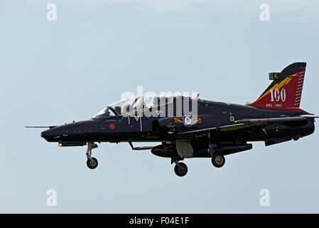 Hawk T2 schnell Jet Raf Valley Anglesey North Wales Uk Stockfoto