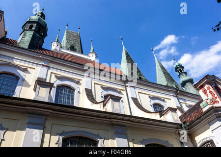 Allerheiligenkirche, Litomerice, Nord-Böhmen, Tschechische Republik Stockfoto