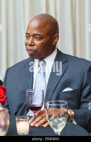 Brooklyn Borough President Eric Adams bei einer Dinner-party Stockfoto