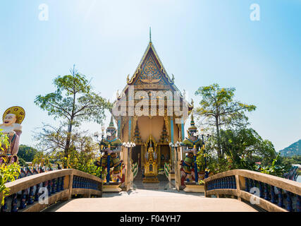 Wat Plai Laem Tempel in Ban Bo Phut, Ko Samui, Thailand Stockfoto