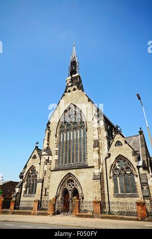 Der Parish Church of St. Vincent de Paul, Liverpool, Merseyside, England, UK, Westeuropa. Stockfoto