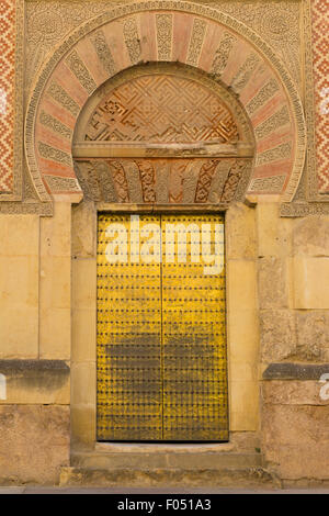 Die Mezquita in Cordoba und Córdoba, Spanien Stockfoto