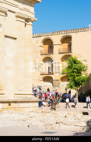 Die Mezquita in Cordoba und Córdoba, Spanien Stockfoto