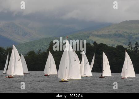 Classic Farbe Windermere Stockfoto