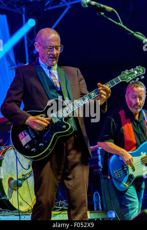 Hampshire, UK. 6. August 2015. Andy Fairwether 08.06.15 Credit Wickham Festival zu spielen: James Houlbrook/Alamy Live-Nachrichten Stockfoto