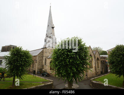 St. Peters Kirche Barnstaple North Devon Pfarrei Kirche St. Peter und St. Maria Magdalena Stockfoto