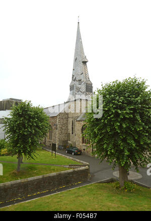 St. Peters Kirche Barnstaple North Devon Pfarrei Kirche St. Peter und St. Maria Magdalena Stockfoto