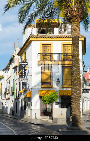 Eine ruhige Ecke fand in Cordoba und Córdoba, Spanien Stockfoto