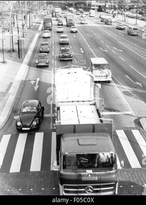 Geographie / Reisen, Deutschland, Hamburg, Straßen, Willy-Brandt-Straße, 1970, Additional-Rights-Clearences-not available Stockfoto