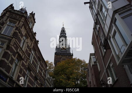 Amsterdam bewölkten Tag Stockfoto