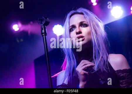 Detroit, Michigan, USA. 6. August 2015. ARIEL LEVITAN von MXMS auf das fühlen es alle World Tour 2015: Teil 2 der Club Erfahrung Nordamerika in St. Andrews Hall. © Marc Nader/ZUMA Draht/Alamy Live-Nachrichten Stockfoto