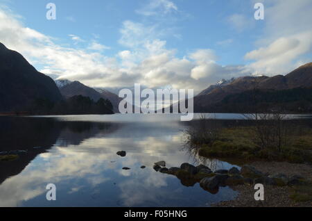 Loch Shiel, Highlands, Schottland, Glenfinnan Monument Stockfoto