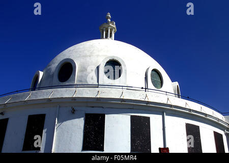 Weiße Kuppel am spanischen Stadt, Whitley Bay Stockfoto