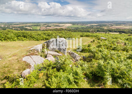 Godolphin Hügel in Cornwall England uk Stockfoto