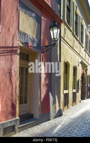 Alte Stadt im Winter früh. Prag gilt als eine der schönsten Städte in Europa und den historischen cent Stockfoto