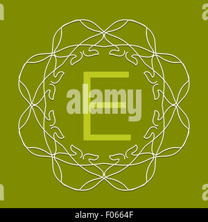 Monogramm-Design Stockfoto