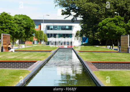 Birkenholz in Warrington Bridgewater Ort Business Park Sitz Architekt Wohnungen Livings Häuser Eigenschaft Eigenschaften s. Stockfoto