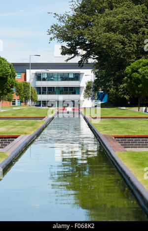 Birkenholz in Warrington Bridgewater Ort Business Park Sitz Architekt Wohnungen Livings Häuser Eigenschaft Eigenschaften s. Stockfoto