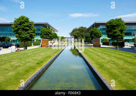 Birkenholz in Warrington Bridgewater Ort Business Park Sitz Architekt Wohnungen Livings Häuser Eigenschaft Eigenschaften s. Stockfoto