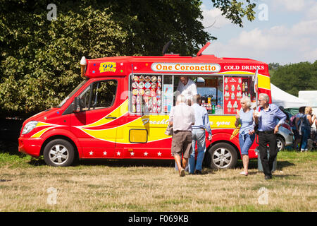 Ellingham, Ringwood, Hampshire, UK 8. August 2015. Ellingham & Ringwood Agricultural Society Annual Show im Somerley Park. Tausende erweisen sich für die eintägige Veranstaltung in heißen, sonnigen Wetter, da Temperaturen Credit steigen: Carolyn Jenkins/Alamy Live News Stockfoto